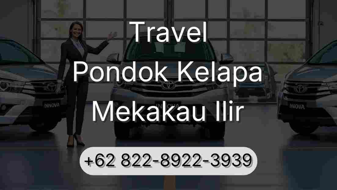 Travel Pondok Kelapa Mekakau Ilir