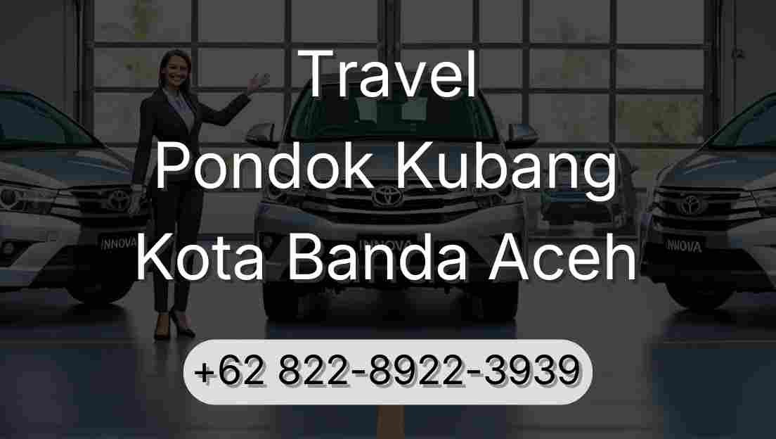 Travel Pondok Kubang Kota Banda Aceh