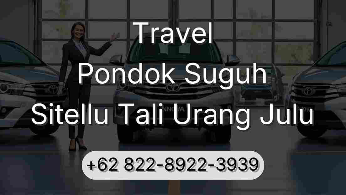 Travel Pondok Suguh Sitellu Tali Urang Julu
