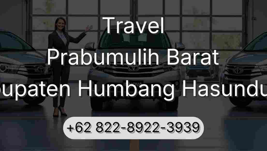Travel Prabumulih Barat Kabupaten Humbang Hasundutan