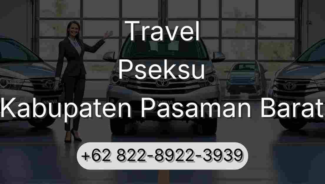 Travel Pseksu Kabupaten Pasaman Barat