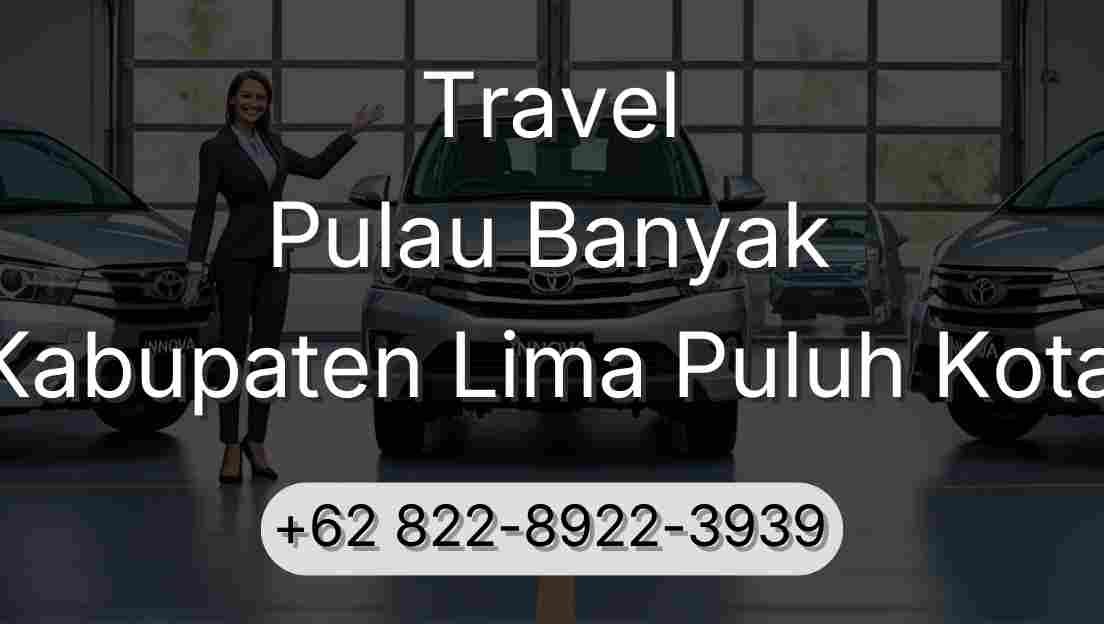 Travel Pulau Banyak Kabupaten Lima Puluh Kota