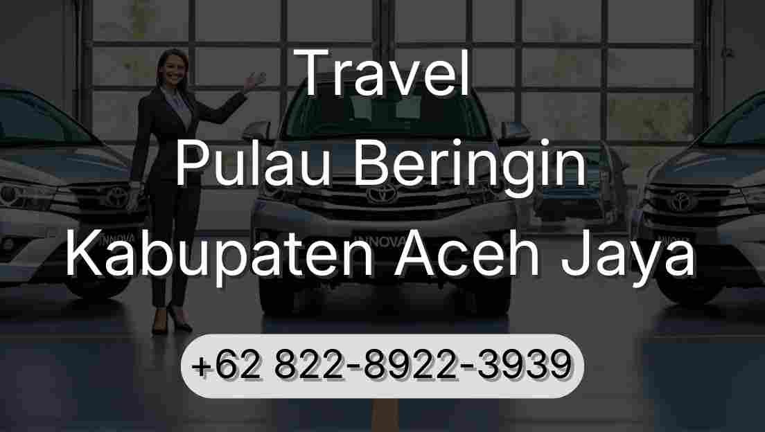 Travel Pulau Beringin Kabupaten Aceh Jaya