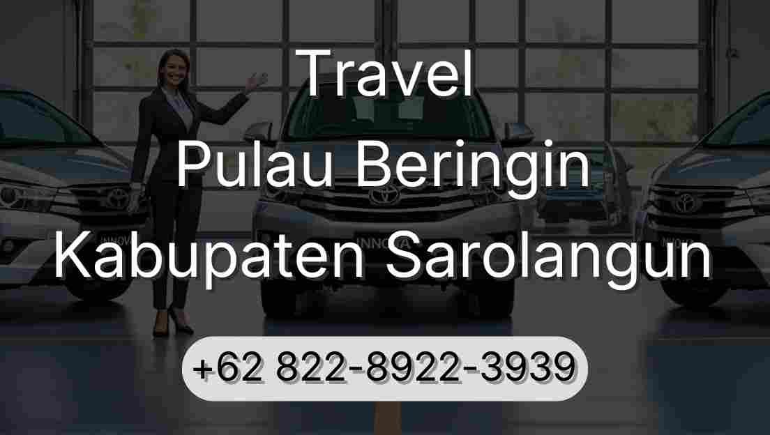 Travel Pulau Beringin Kabupaten Sarolangun