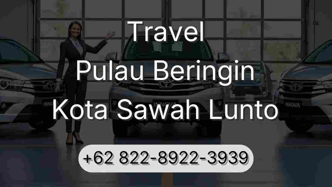 Travel Pulau Beringin Kota Sawah Lunto