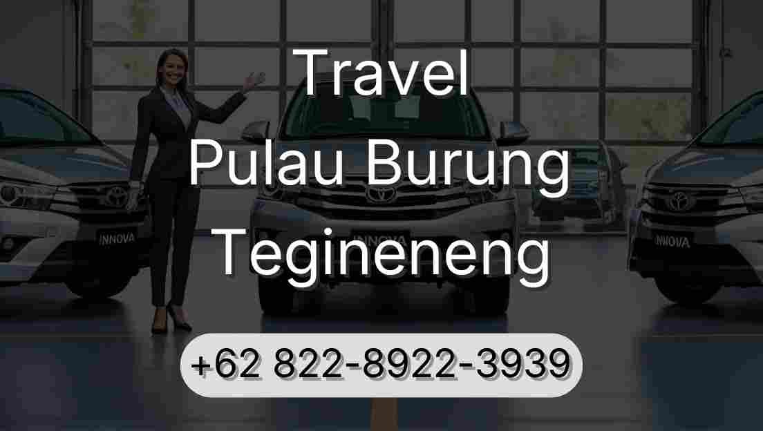 Travel Pulau Burung Tegineneng