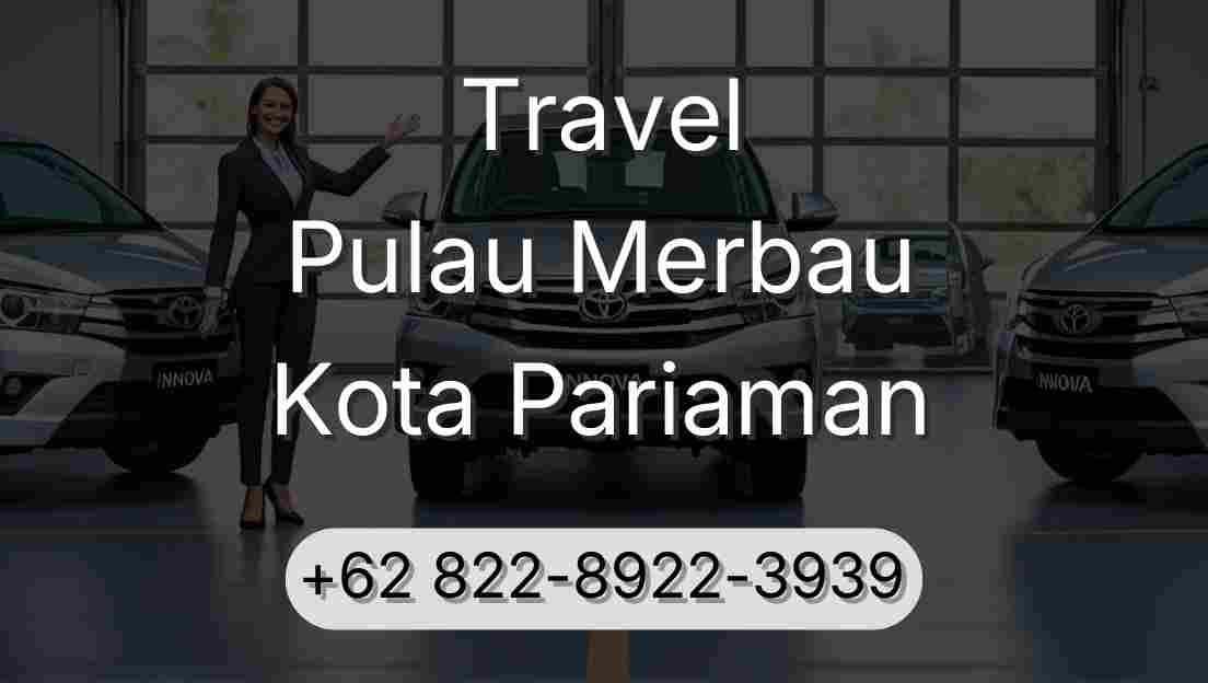 Travel Pulau Merbau Kota Pariaman