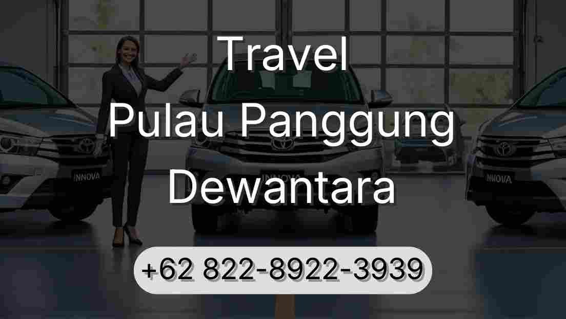 Travel Pulau Panggung Dewantara