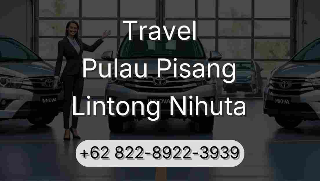 Travel Pulau Pisang Lintong Nihuta