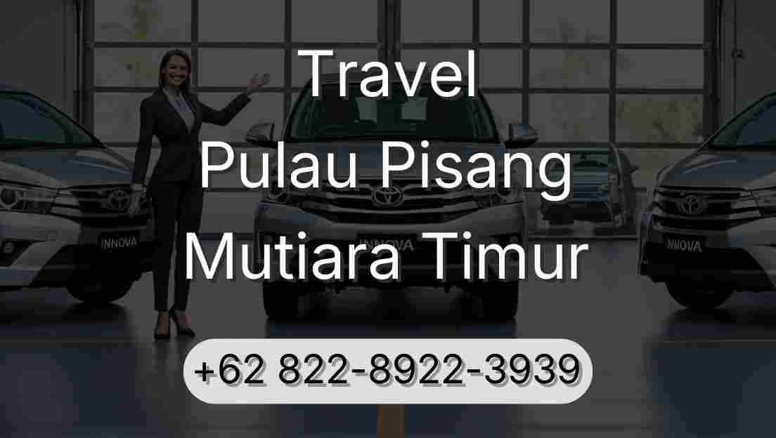 Travel Pulau Pisang Mutiara Timur