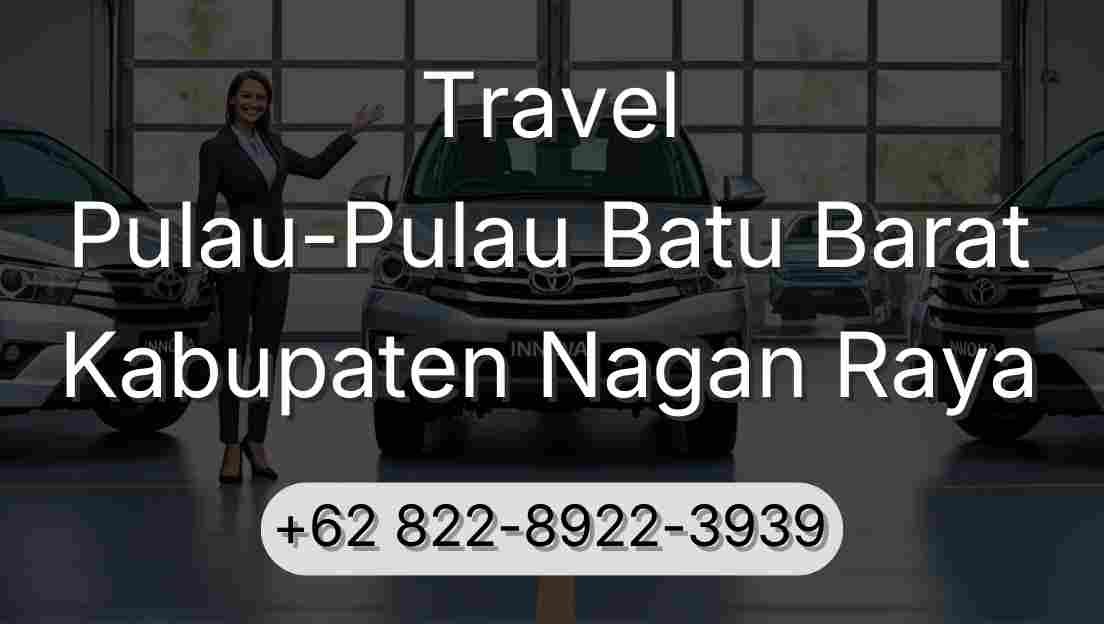 Travel Pulau-Pulau Batu Barat Kabupaten Nagan Raya