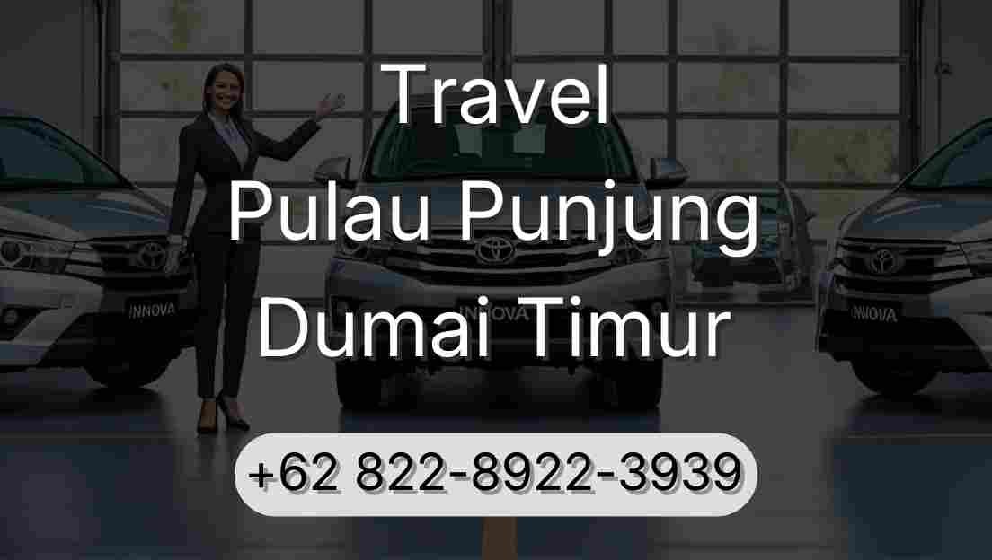 Travel Pulau Punjung Dumai Timur