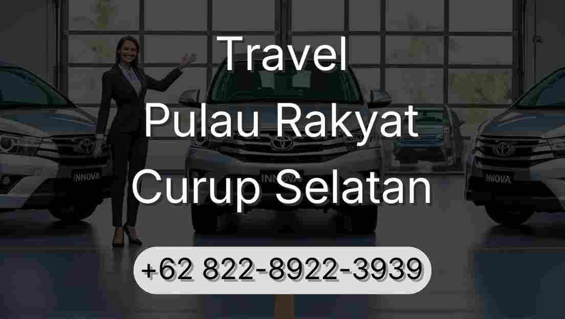 Travel Pulau Rakyat Curup Selatan