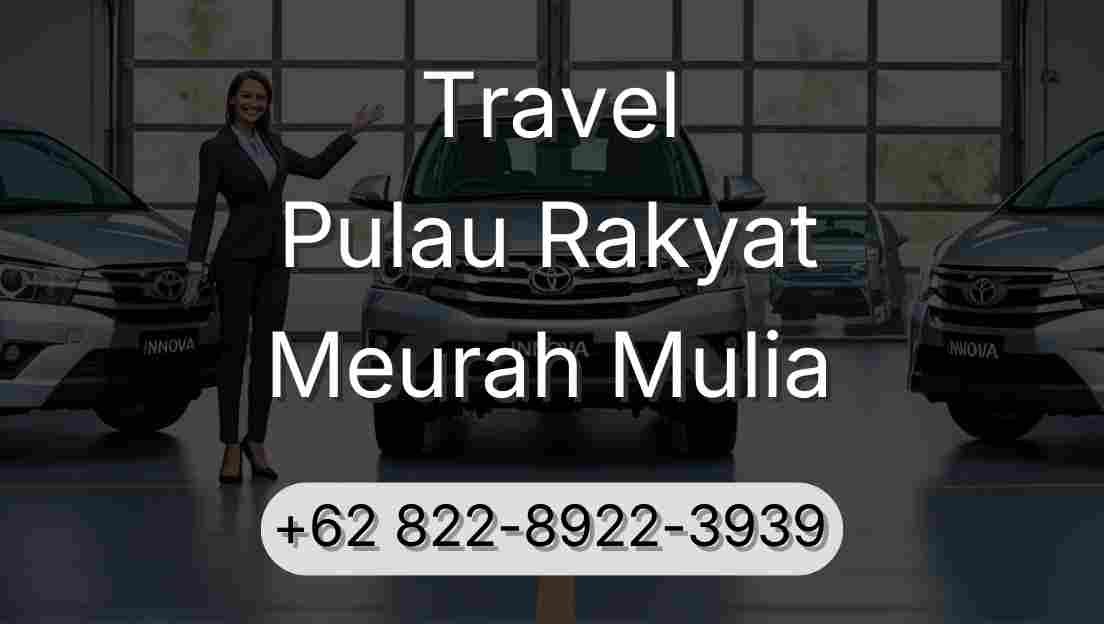 Travel Pulau Rakyat Meurah Mulia