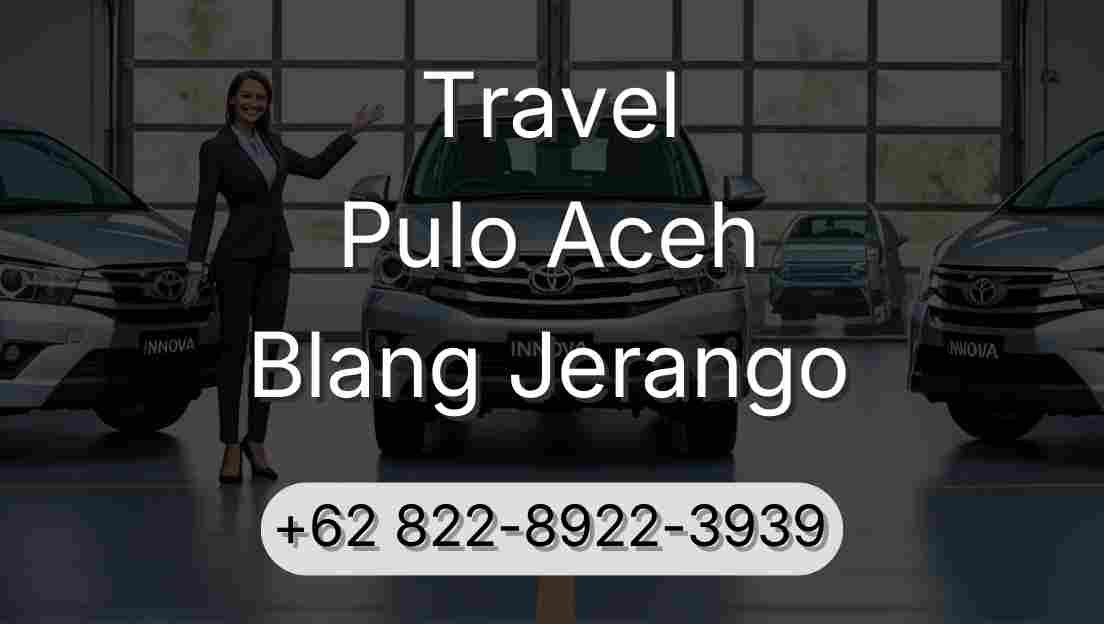 Travel Pulo Aceh Blang Jerango