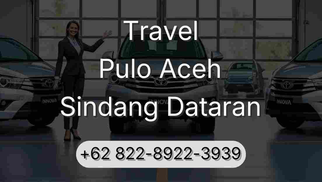 Travel Pulo Aceh Sindang Dataran