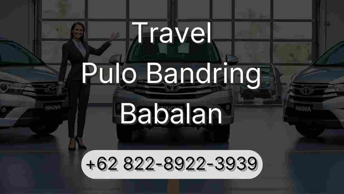 Travel Pulo Bandring Babalan