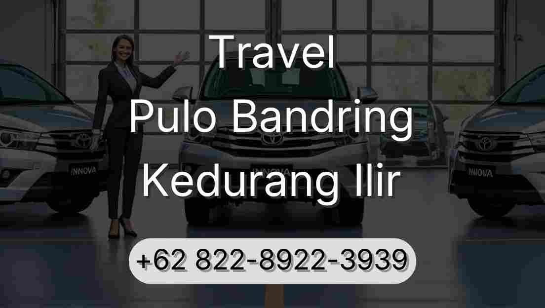 Travel Pulo Bandring Kedurang Ilir
