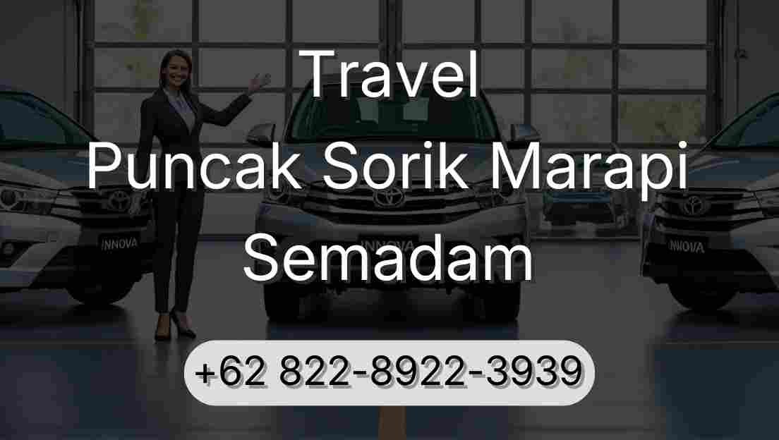 Travel Puncak Sorik Marapi Semadam