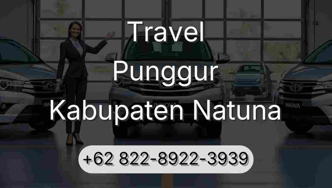 Travel Punggur Kabupaten Natuna