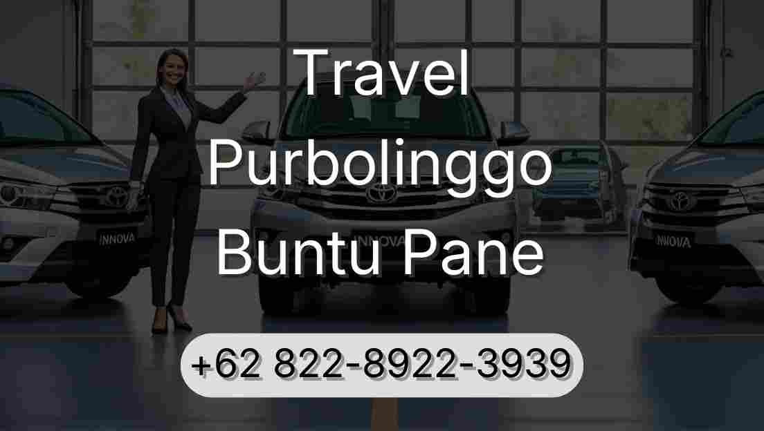 Travel Purbolinggo Buntu Pane