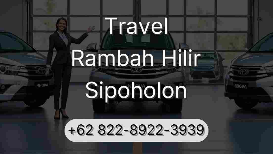 Travel Rambah Hilir Sipoholon
