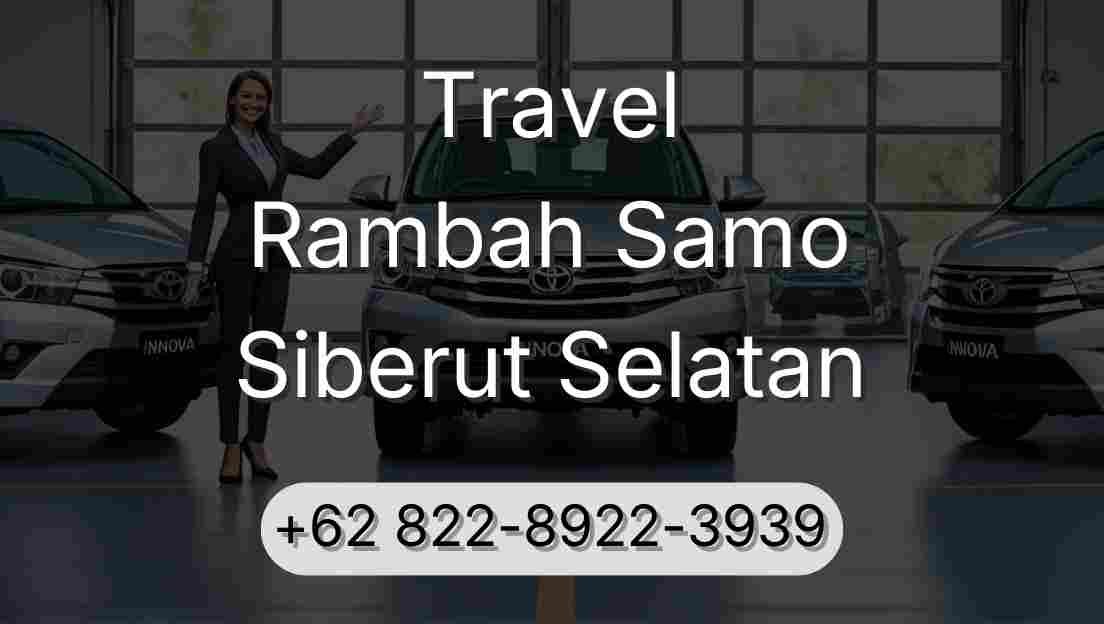Travel Rambah Samo Siberut Selatan