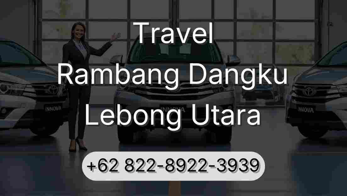 Travel Rambang Dangku Lebong Utara