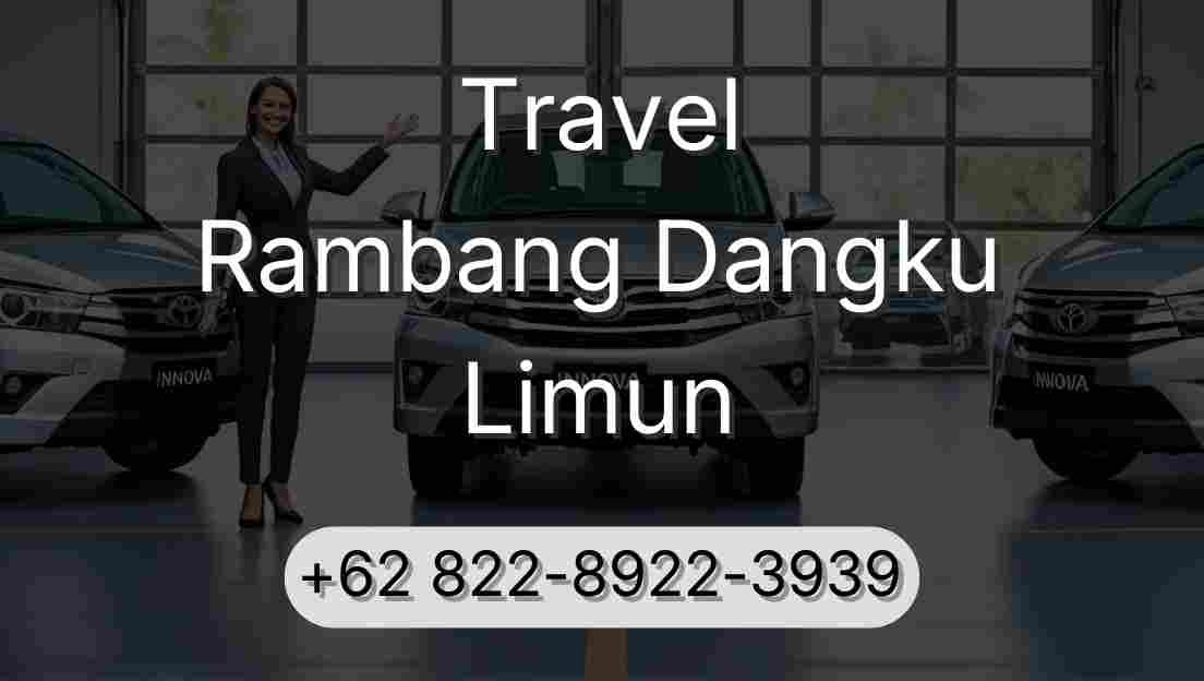 Travel Rambang Dangku Limun