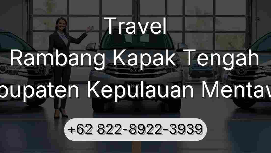 Travel Rambang Kapak Tengah Kabupaten Kepulauan Mentawai