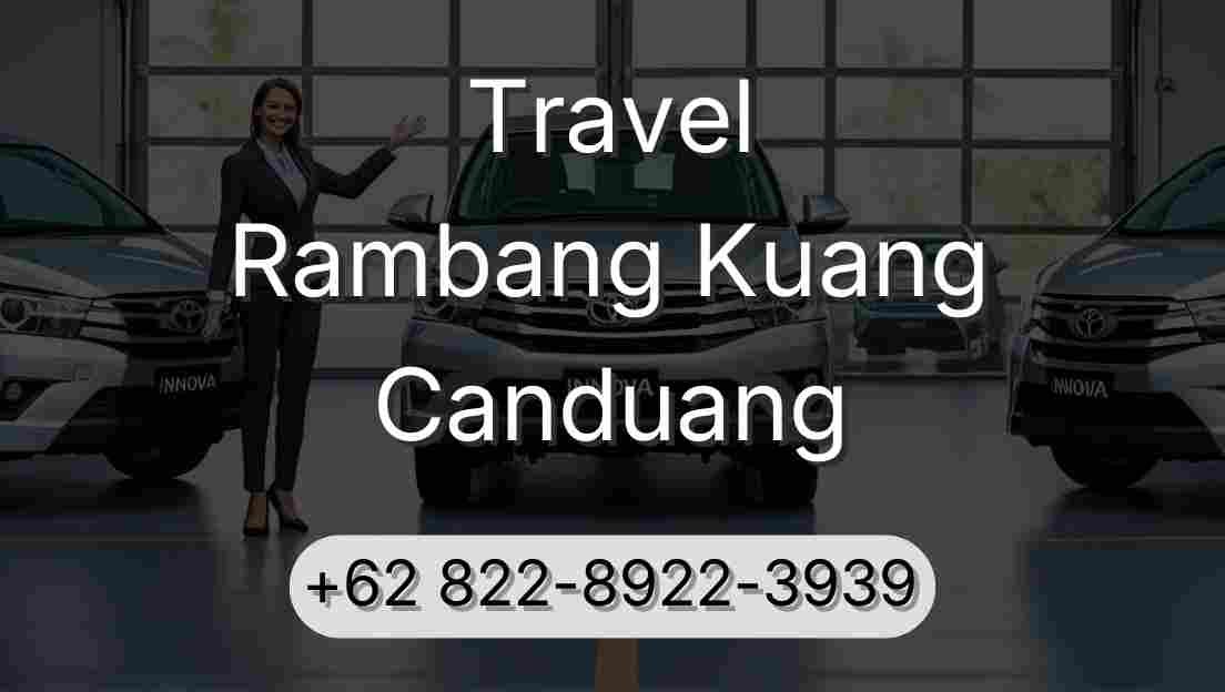 Travel Rambang Kuang Canduang