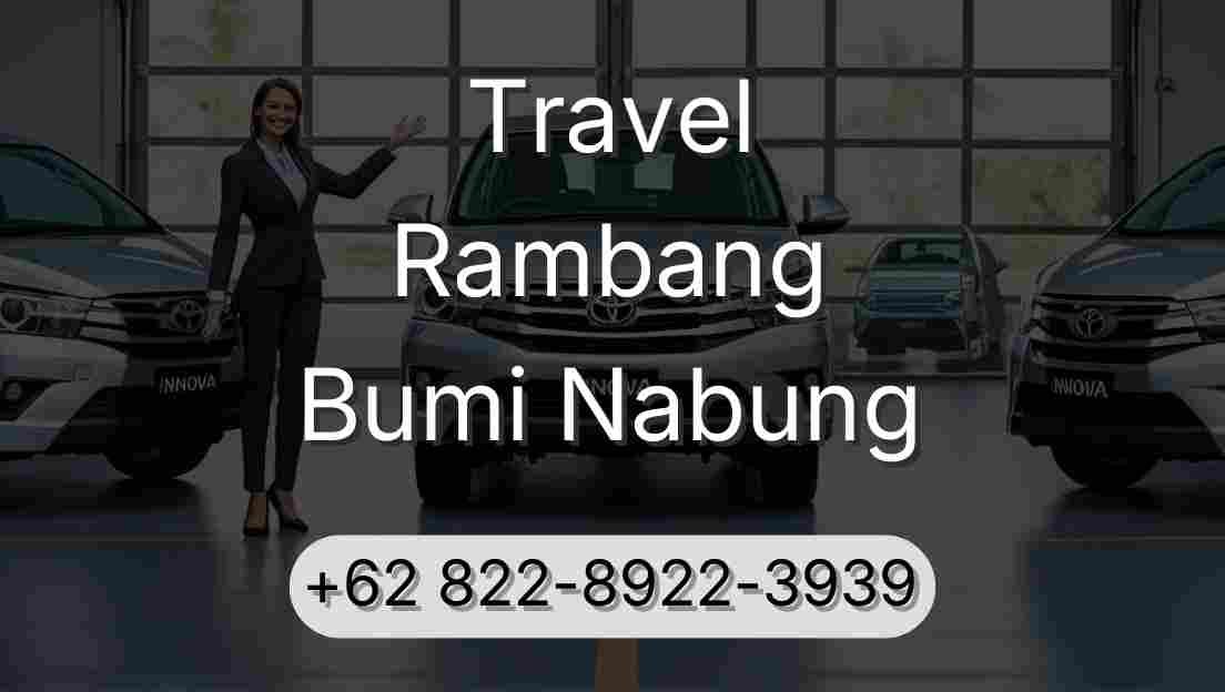 Travel Rambang Bumi Nabung