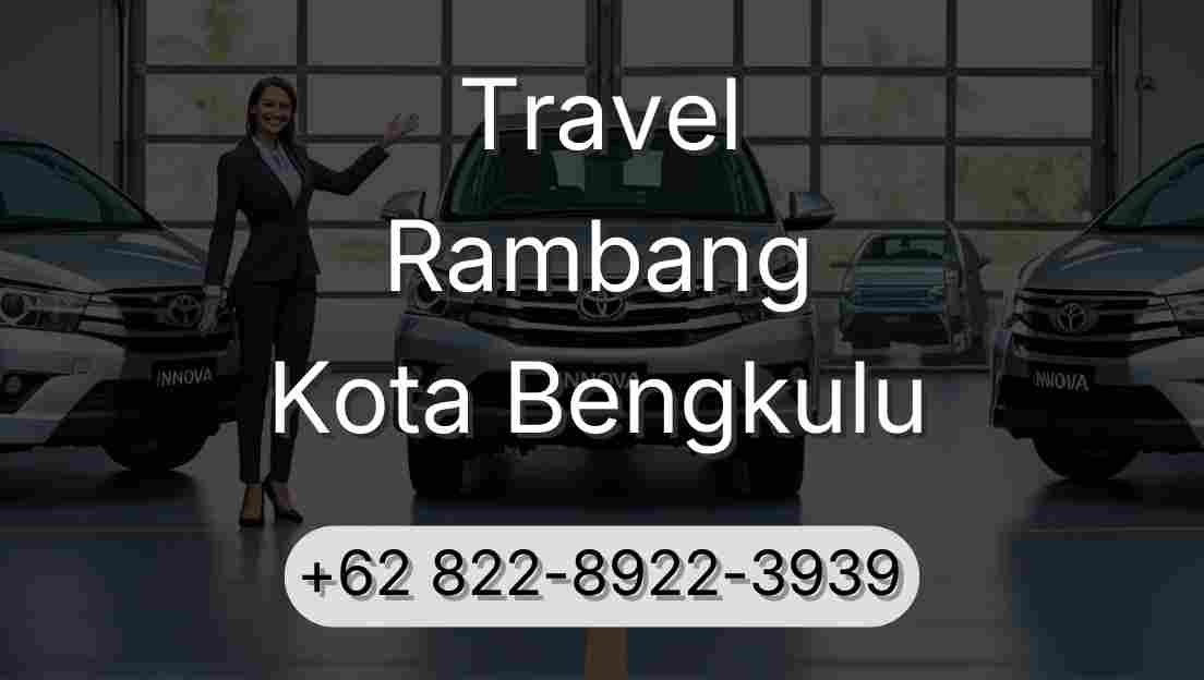 Travel Rambang Kota Bengkulu