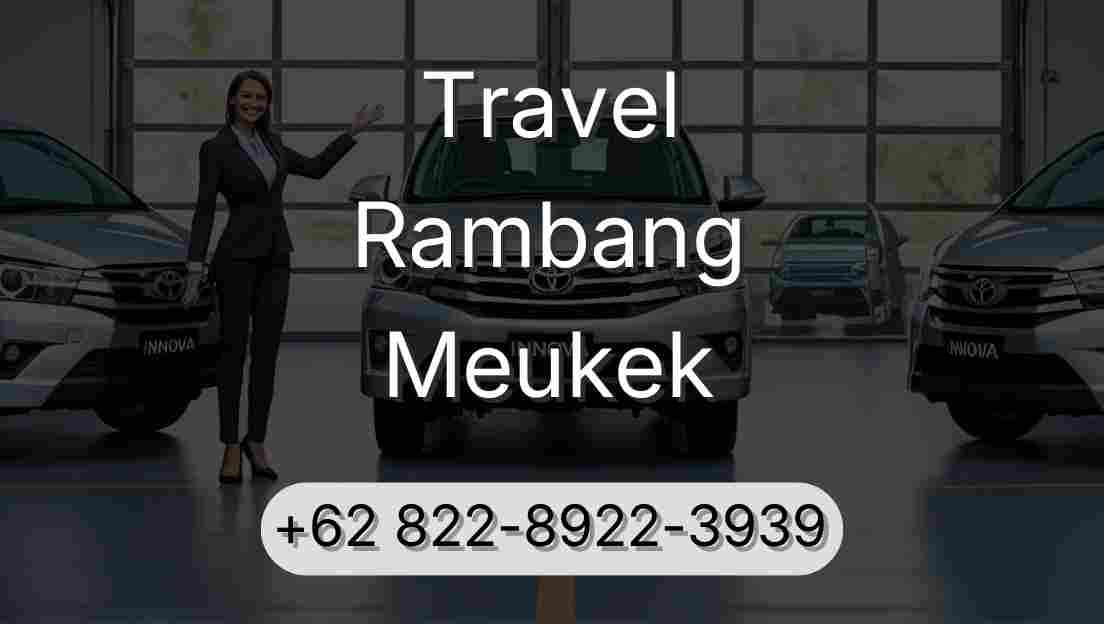 Travel Rambang Meukek