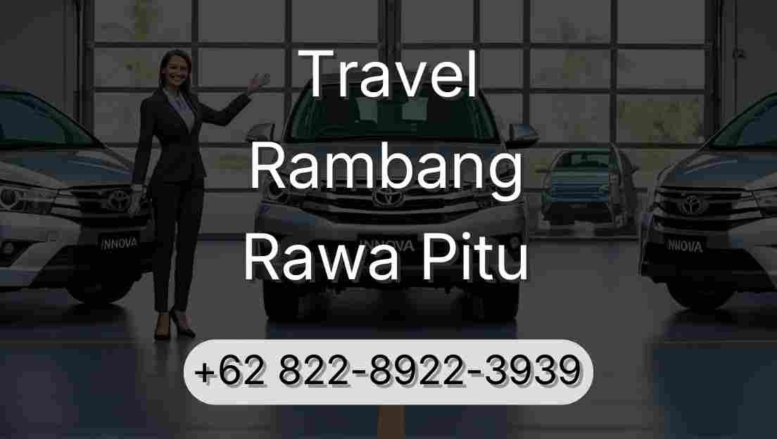 Travel Rambang Rawa Pitu