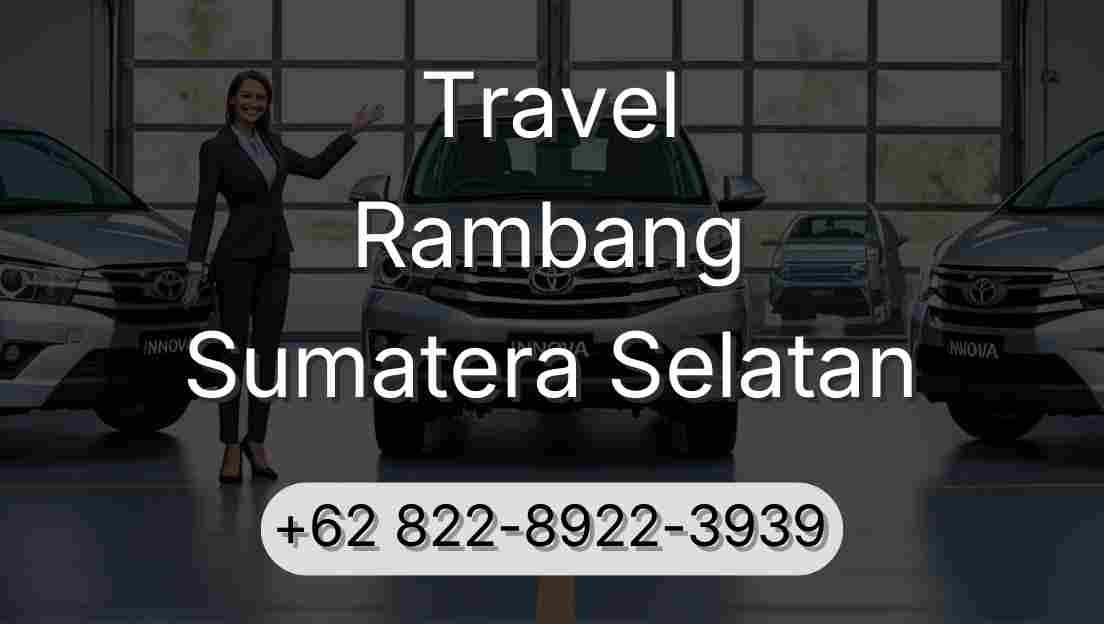 Travel Rambang Sumatera Selatan
