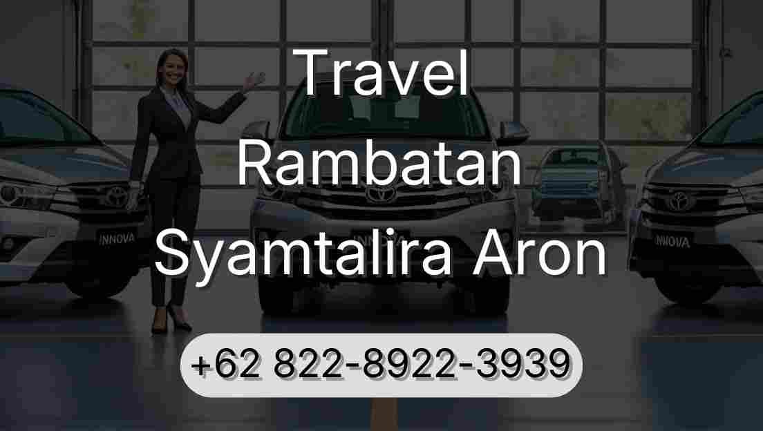 Travel Rambatan Syamtalira Aron