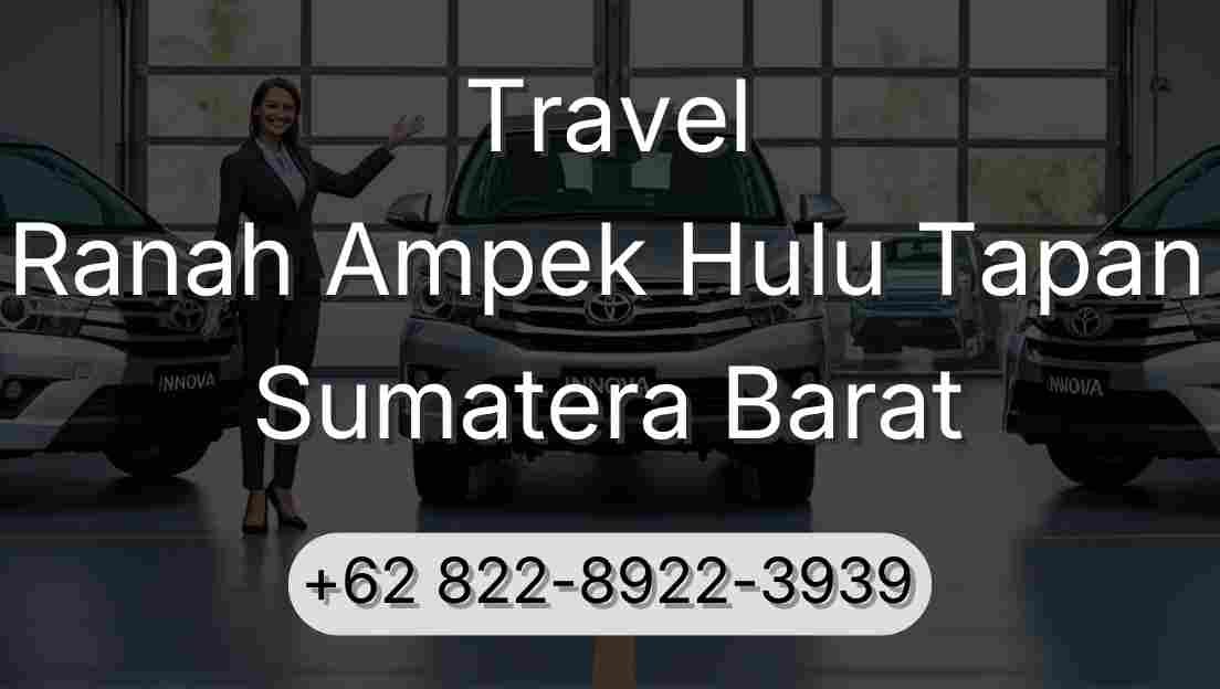 Travel Ranah Ampek Hulu Tapan Sumatera Barat