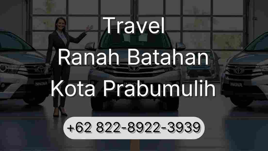 Travel Ranah Batahan Kota Prabumulih