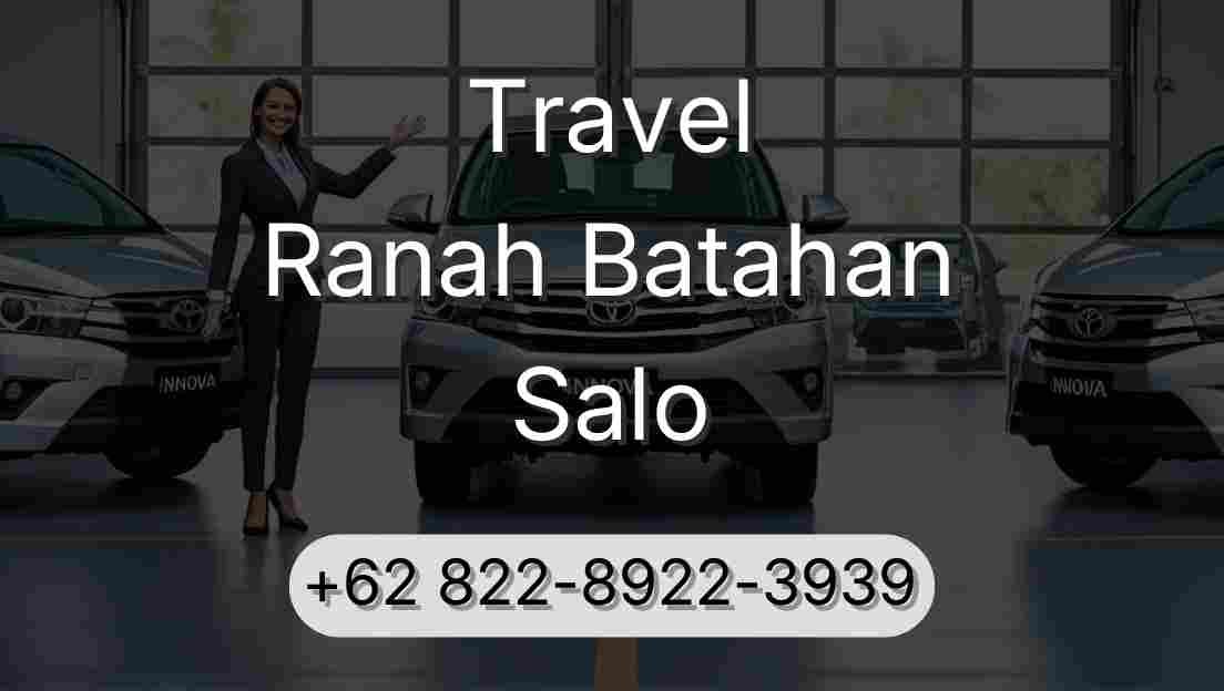 Travel Ranah Batahan Salo