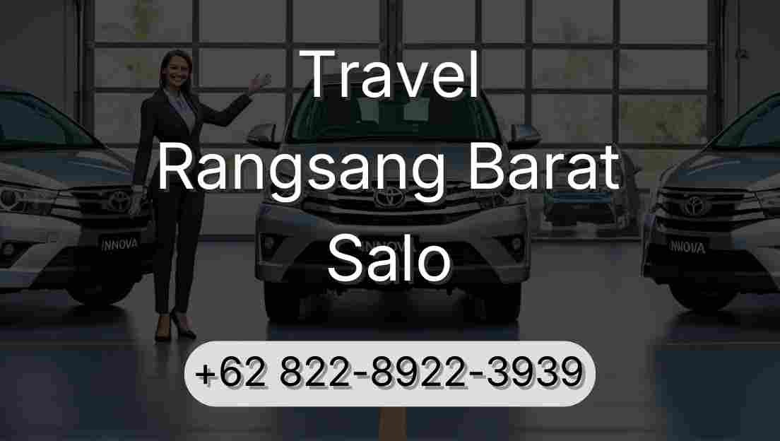 Travel Rangsang Barat Salo