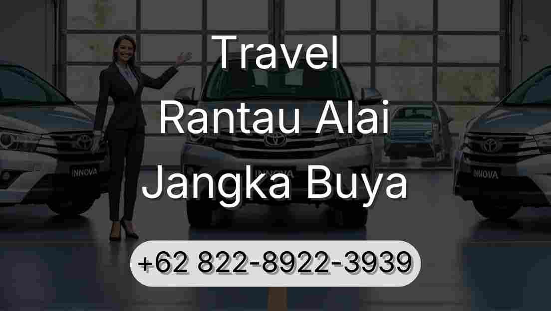 Travel Rantau Alai Jangka Buya