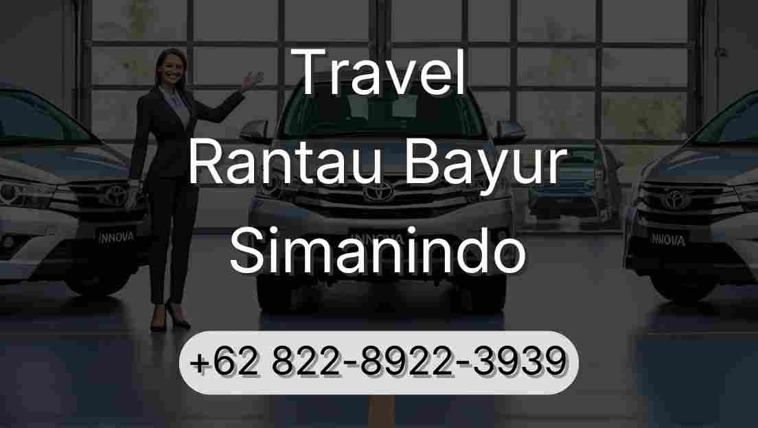 Travel Rantau Bayur Simanindo