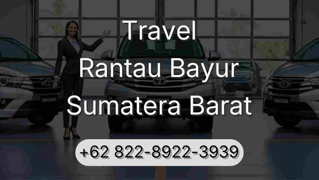 Travel Rantau Bayur Sumatera Barat