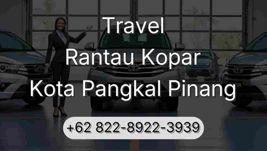 Travel Rantau Kopar Kota Pangkal Pinang