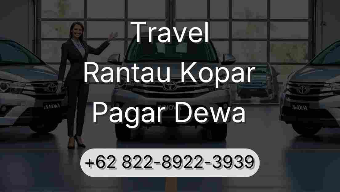 Travel Rantau Kopar Pagar Dewa