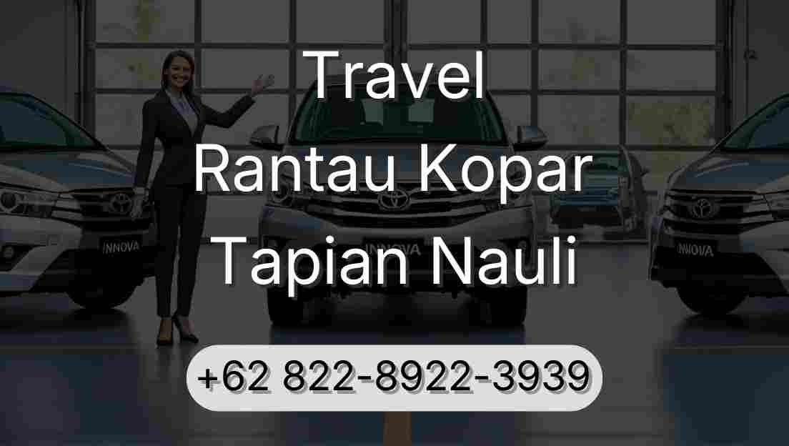 Travel Rantau Kopar Tapian Nauli