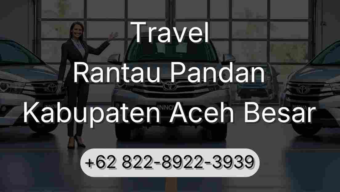 Travel Rantau Pandan Kabupaten Aceh Besar
