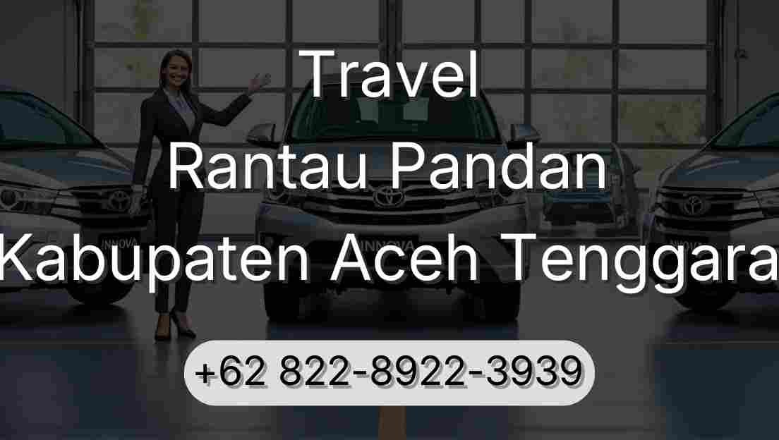 Travel Rantau Pandan Kabupaten Aceh Tenggara