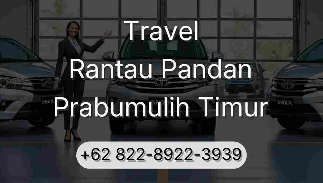 Travel Rantau Pandan Prabumulih Timur